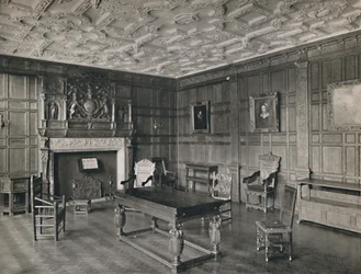 Paneelkamer uit het Oude Paleis, Bromley-By-Bow, 1927