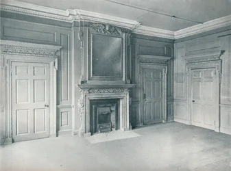 Paneelkamer, begin achttiende eeuw, 26, Hatton Garden, 1907