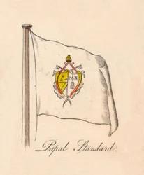 Pauselijke standaard, 1838