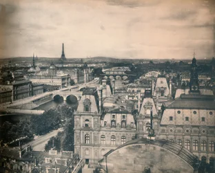 Parijs - Panorama van de acht bruggen - LL, ca. 1910