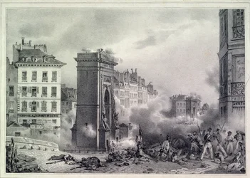 Parijs. De Juli Revolutie van 1830, 1830