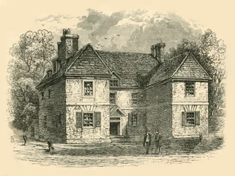 Penns Huis, Second Street, Philadelphia, ca. 1687-1689, 1890