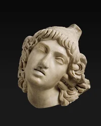 Penthesilea, Amazonenkoningin Romeinse kopie van een Grieks origineel, ca. 160 v.Chr.