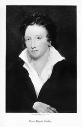 Percy Bysshe Shelley, Engelse romantische dichter, 19e eeuw