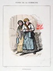 Petroleuses, Parijse Commune, 1871