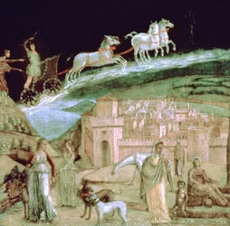 Phaeton in zijn wagen, ca. 1470-1536