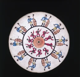 Phenakistoscoop-schijf, ca. 1830