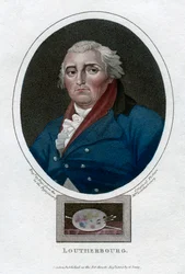 Philip James de Loutherbourg, Franse schilder