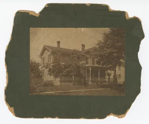 Foto van het familiehuis van John H. Scott
