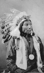 Picket Pin, Dakota Sioux Noord-Amerikaanse Plains Indiaan