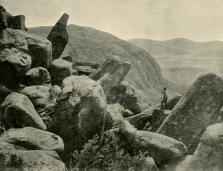 Pinnacle & Orgelpijpen, Mount Wellington, 1901