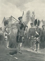 Doedelzakspeler, 93e Sutherland Highlanders, 19e eeuw