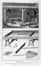 Loodgieterij, 1751-1777