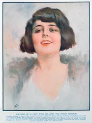 Ponds Cream advertentie, 1928