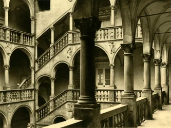 Porcia-kasteel, Spittal an der Drau, Karinthië, Oostenrijk, c1935