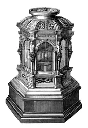 Draagbare klok, 14e-16e eeuw, 1870
