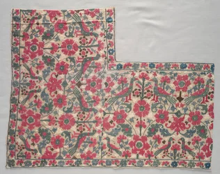Deel van een bedlaken of valance