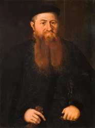 Portret van een Oude Man