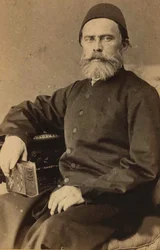 Portret van Ahmed Cevdet Pasha