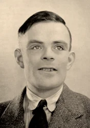 Portret van Alan Mathison Turing