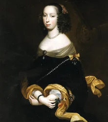 Portret van Anne de Croÿ 1564-1635, Hertogin van Aarschot, 1633