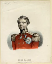 Portret van Baron Raglan, 1854