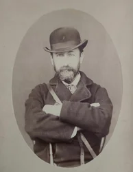 Portret van Camille Saint-Saëns 1835-1921, 1870