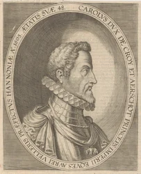 Portret van Charles III de Croÿ 1560-1612