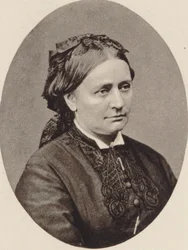 Portret van Clara Schumann 1819-1896