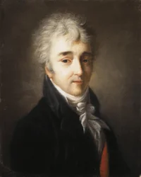 Portret van graaf Andrey Kirillovich Razumovsky 1752-1836, ca. 1801