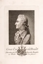 Portret van Graaf Enevold Brandt