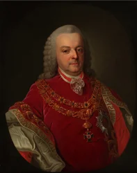 Portret van Graaf Ferenc Esterházy de Galántha 1715-1785