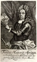Portret van graaf Fyodor Matveyevich Apraksin