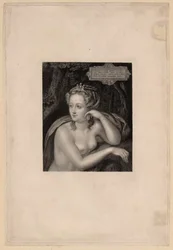 Portret van Diane de Poitiers, midden 16e eeuw