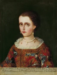 Portret van Dona Micaela Esquibel