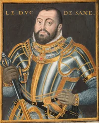 Portret van hertog Johann Friedrich I, keurvorst van Saksen