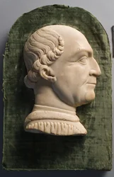 Portret van Francesco Sforza en lijst, 1450-1499