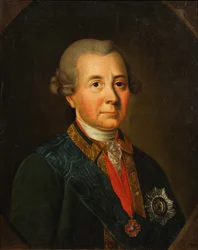 Portret van Fjodor Ivanovitsj Wadkowski, 1712-1783
