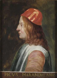 Portret van Giovanni Pico della Mirandola, c. 1660