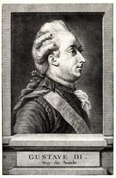 Portret van Gustav III van Zweden