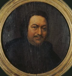 Portret van Honoré de Balzac 1799-1850, ca. 1845
