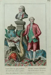 Portret van Jacques Necker 1732-1804, 1781
