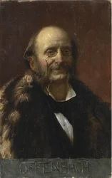 Portret van Jacques Offenbach