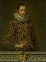 Portret van Jan Pieterszoon Coen (1587-1629)