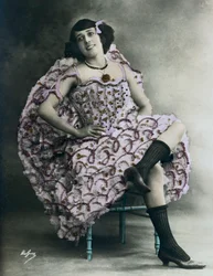 Portret van Jeannes Bourgeois. Fotografie