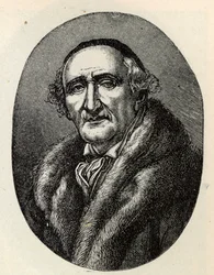 Portret van Johann Gottfried Schadow 1764-1850