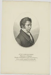 Portret van Joseph Louis Gay-Lussac 1778-1850