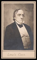 Portret van Lewis Cass