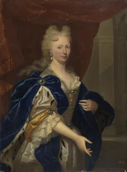 Portret van Maria Josepha van Oostenrijk