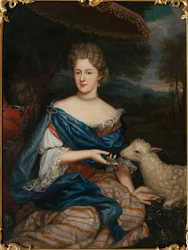 Portret van Maria Karolina Sobieska 1697-1740